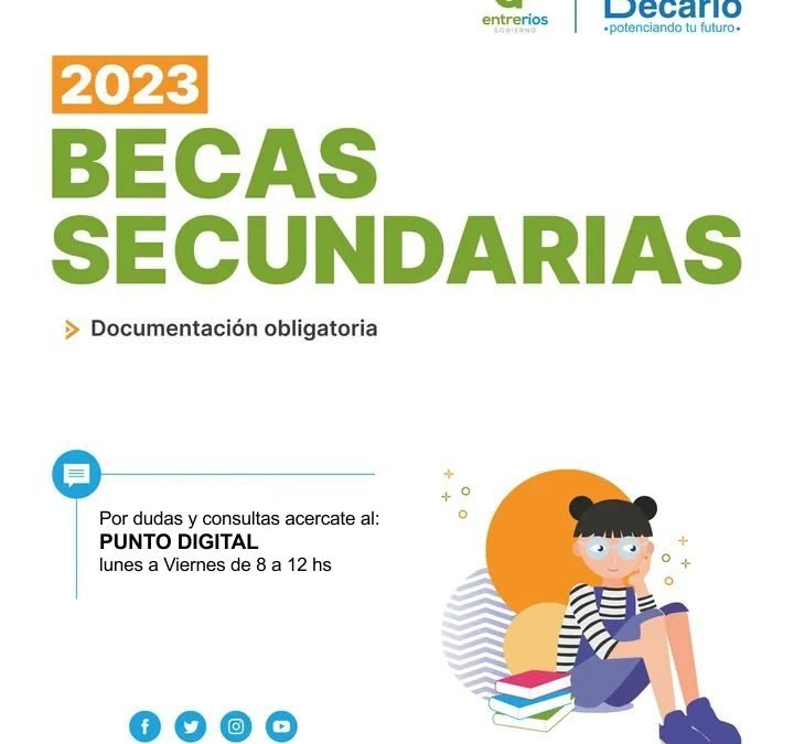 BECAS SECUNDARIO