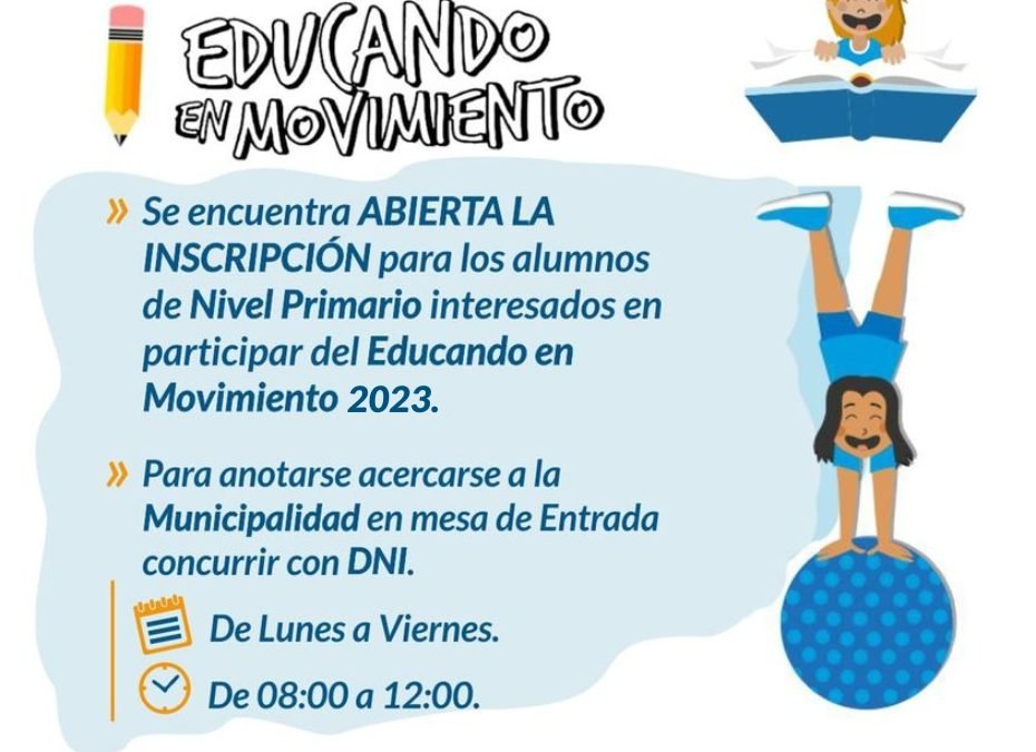 EDUCANDO EN MOVIMIENTO 2023