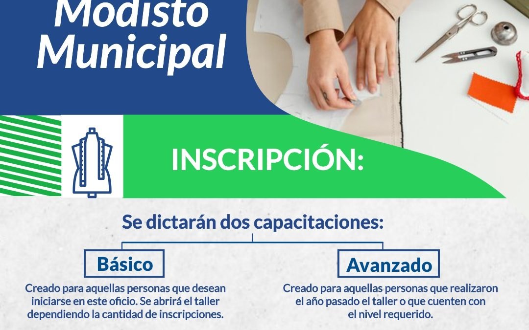 TALLER DE MODISTO MUNICIPAL