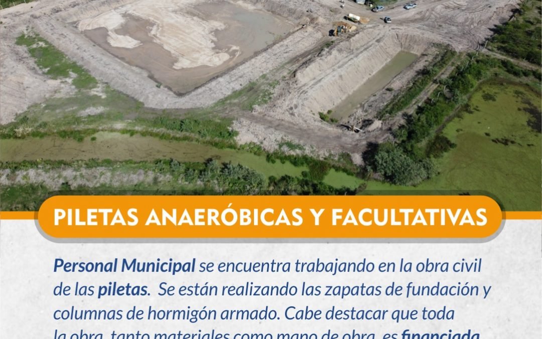 OBRA PILETAS ANAERÓBICAS Y FACULTATIVAS