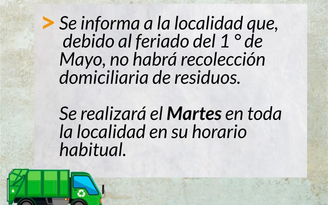 RECOLECCIÓN DE RESIDUOS
