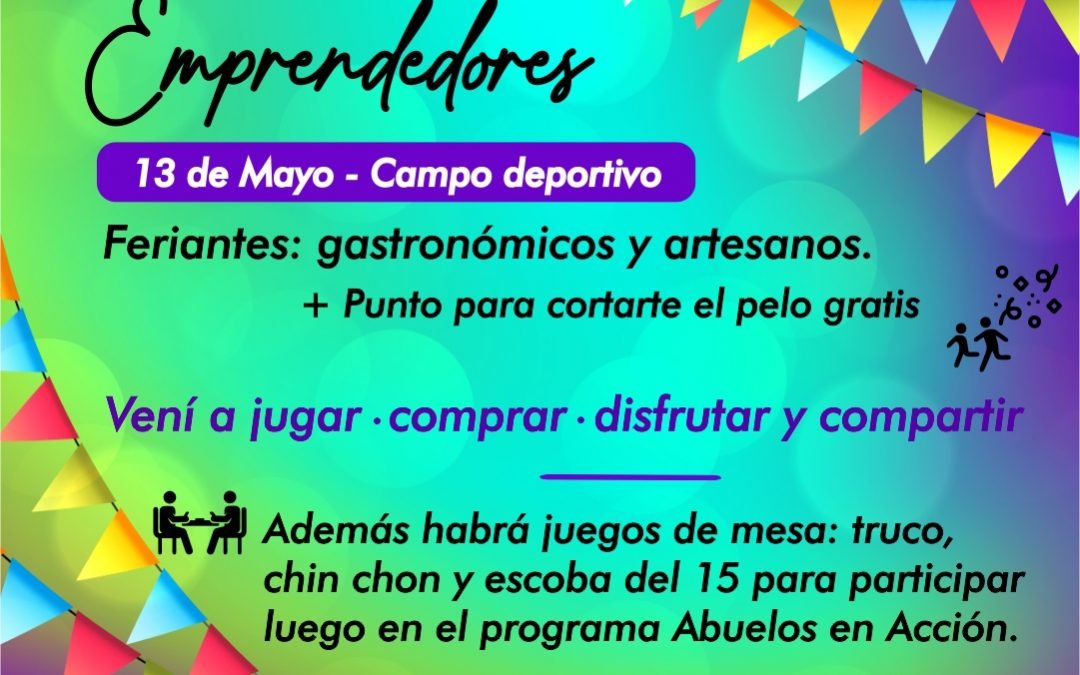 REPROGRAMACIÓN FERIA DE EMPRENDEDORES