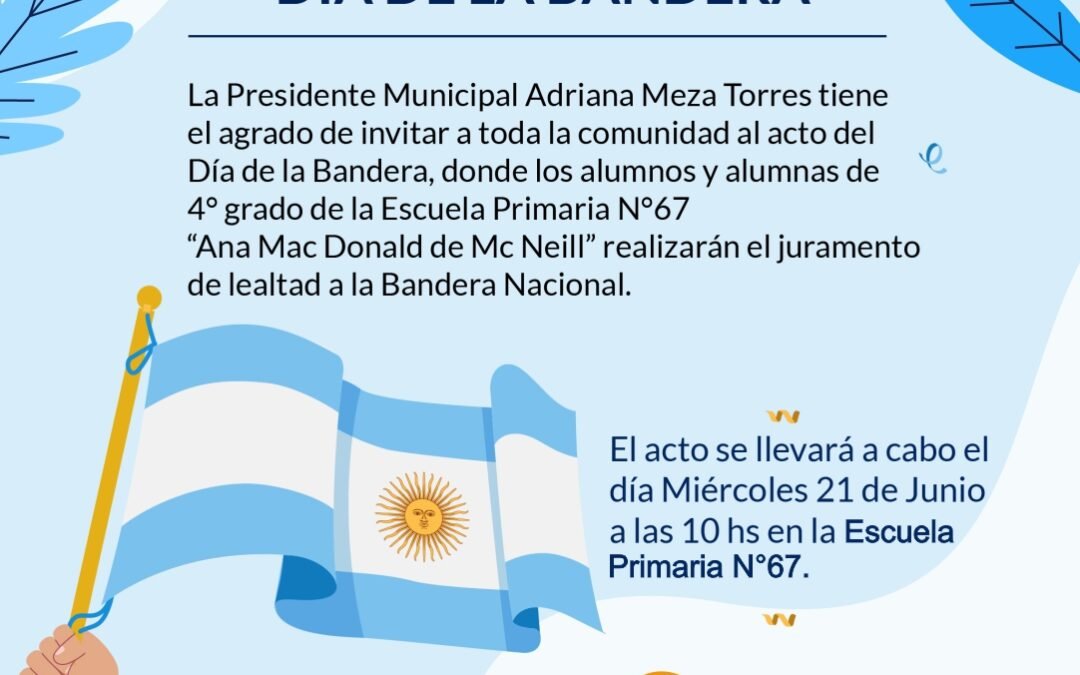 ACTO DEL DÍA DE LA BANDERA