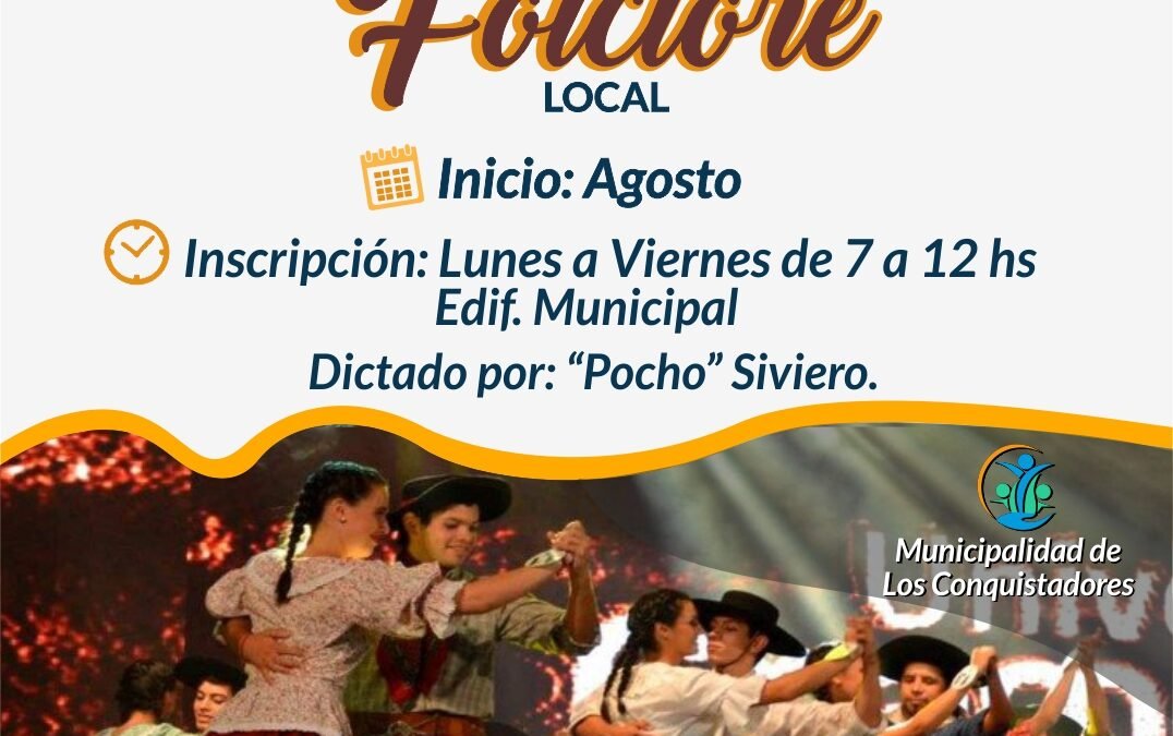 TALLER MUNICPAL DE FOCLORE