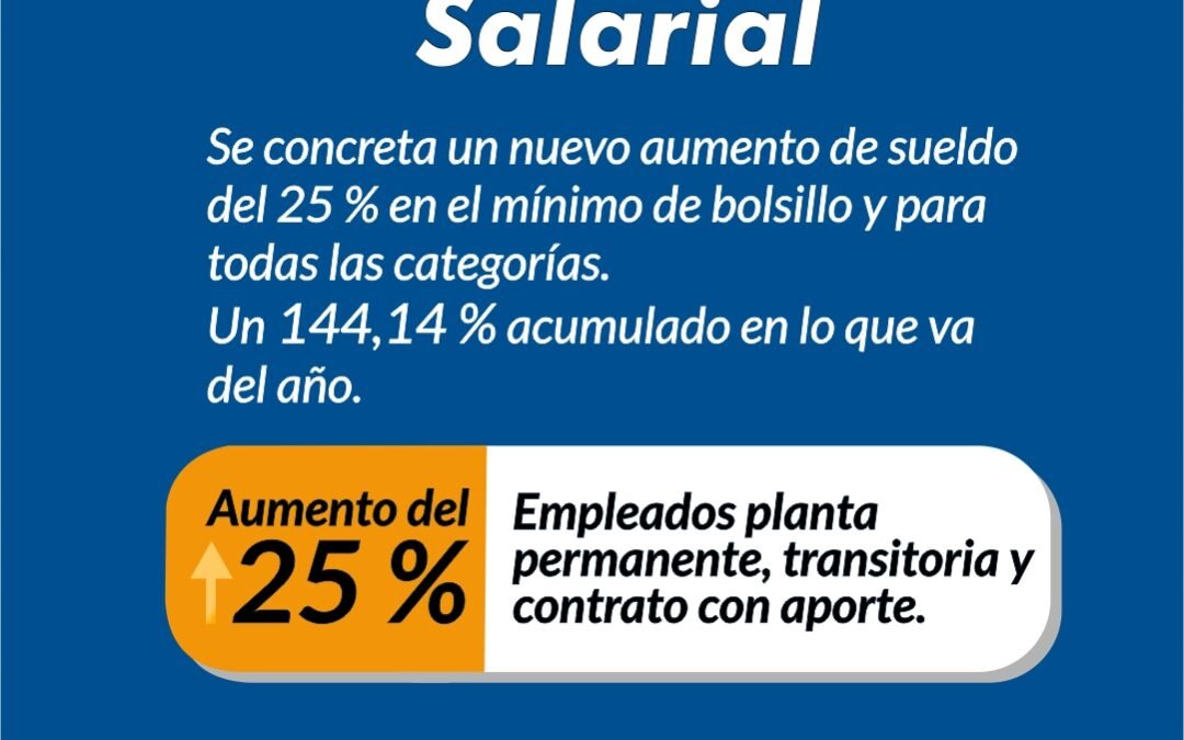 INCREMENTO SALARIAL