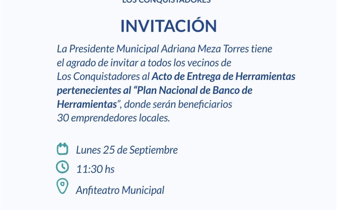 PLAN NACIONAL DE BANCO DE HERRAMIENTAS