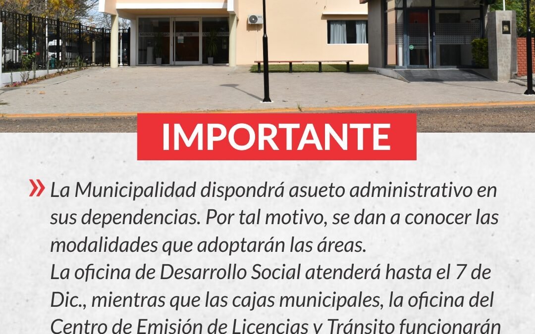 ASUETO ADMINISTRATIVO