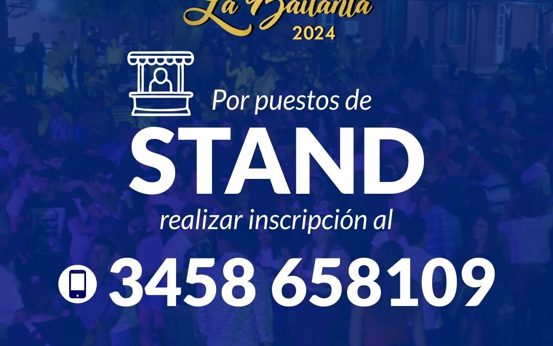 PUESTO STAND EN «LA BAILANTA»