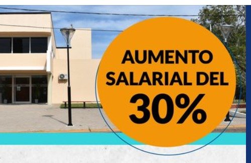 PAGO DE HABERES CON AUMENTO