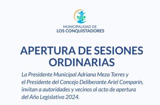 APERTURA DE SESIONES ORDINARIAS