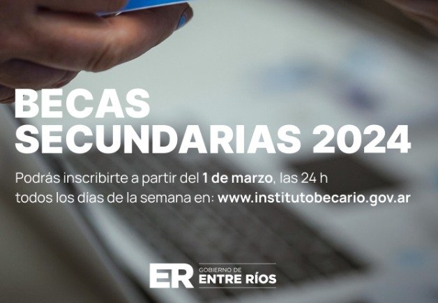 BECAS SECUNDARIA 2024