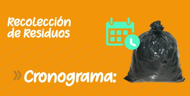 RECOLECCIÓN DE RESIDUOS SEMANA SANTA Y FERIADO