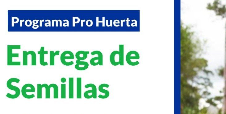 ENTREGA SEMILLAS PRO-HUERTA