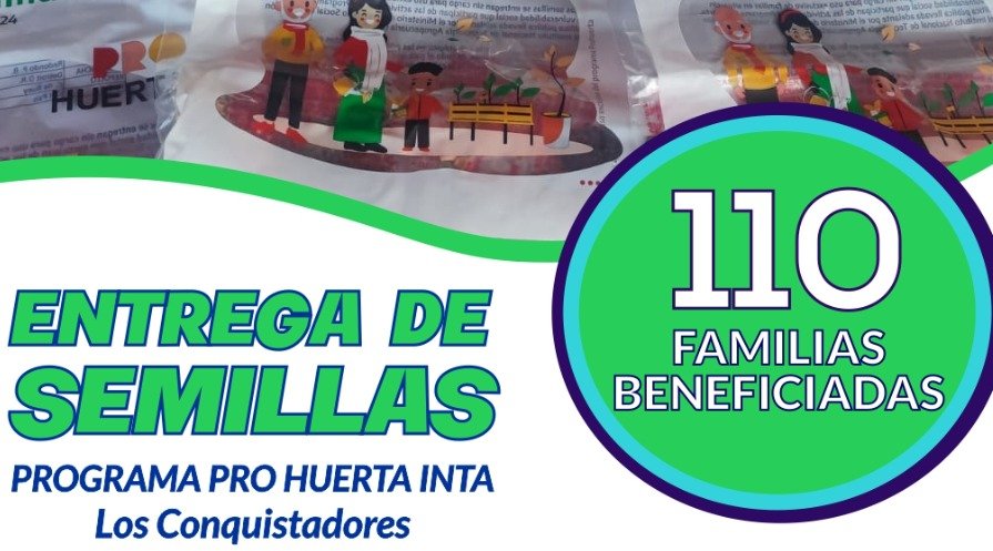 ENTREGA SEMILLAS PROGRAMA PRO-HUERTA