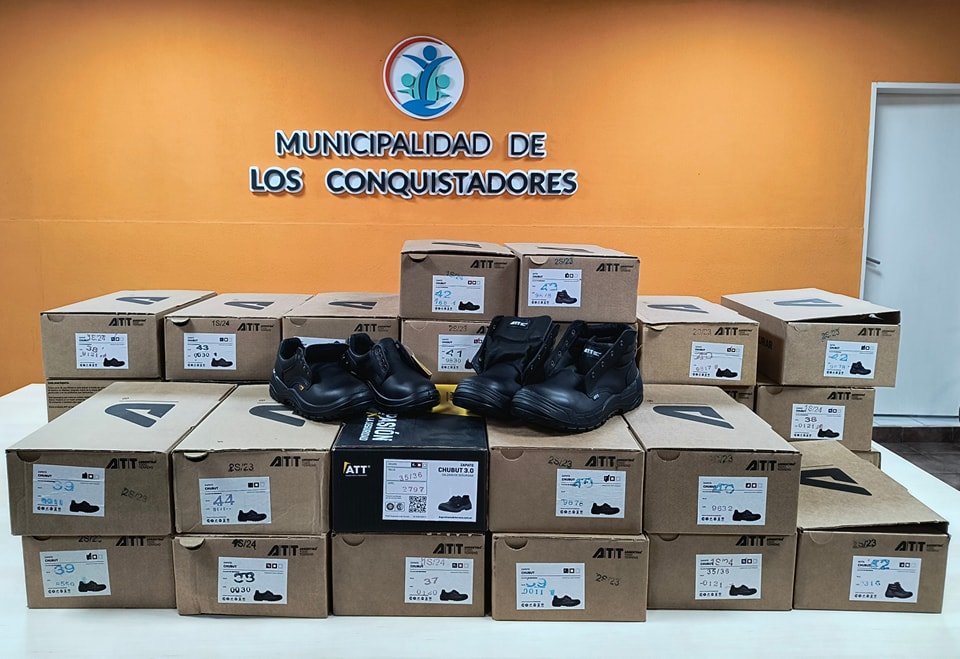 ENTREGA DE CALZADOS DE SEGUIRDAD