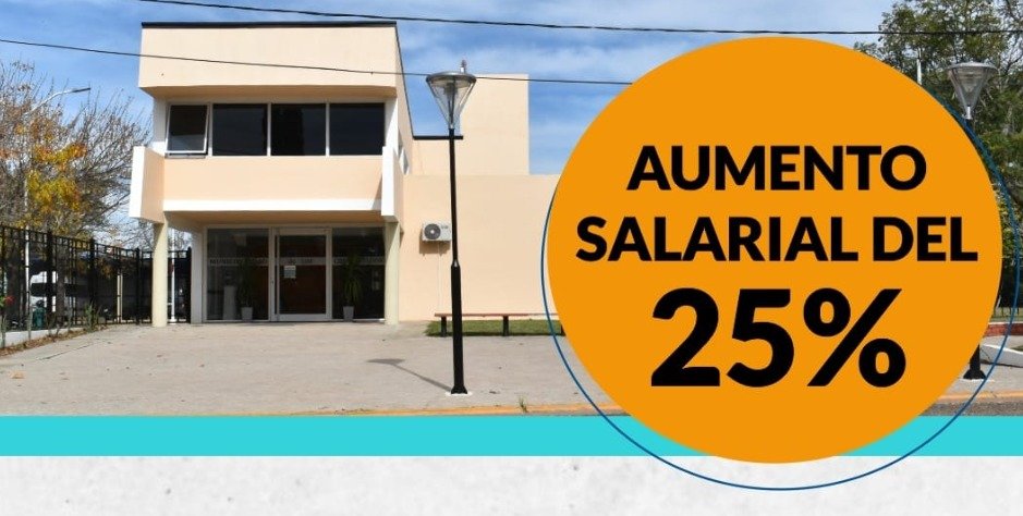 AUMENTO SALARIAL DEL 25%