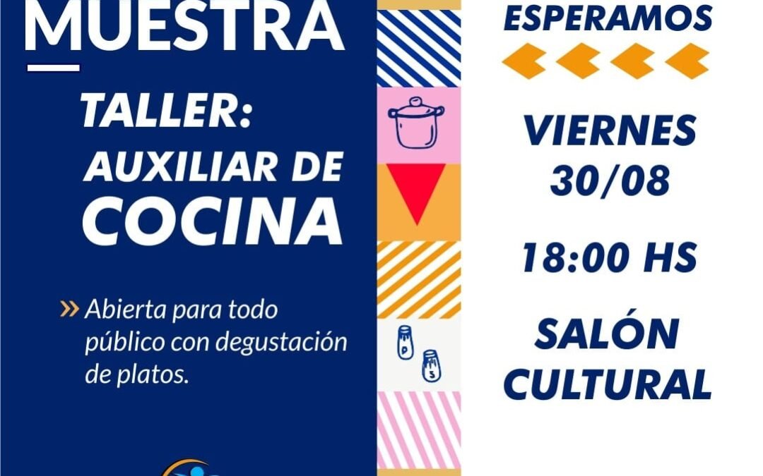MUESTRA DEL TALLER DE COCINA 