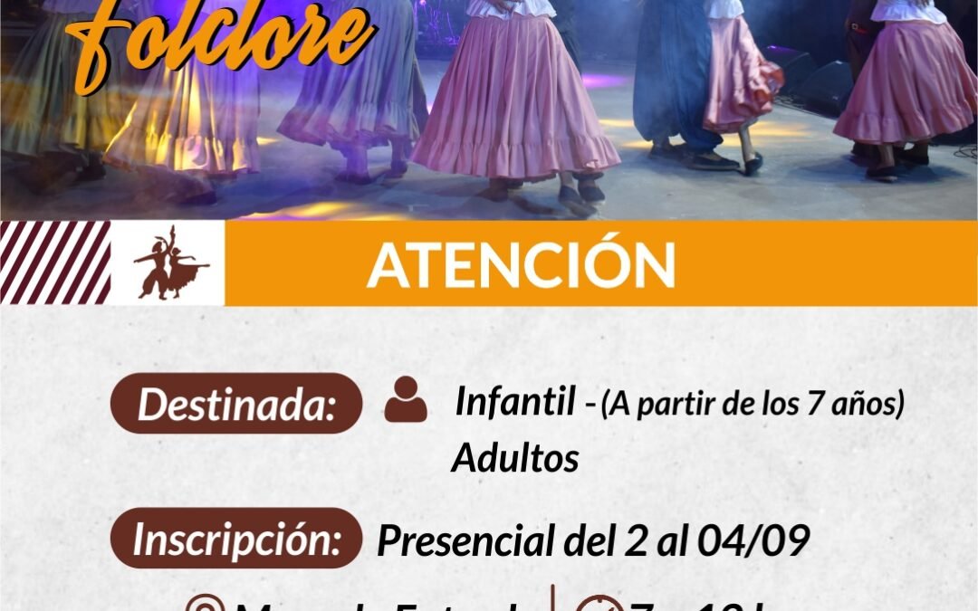 TALLER DE FOLCLORE