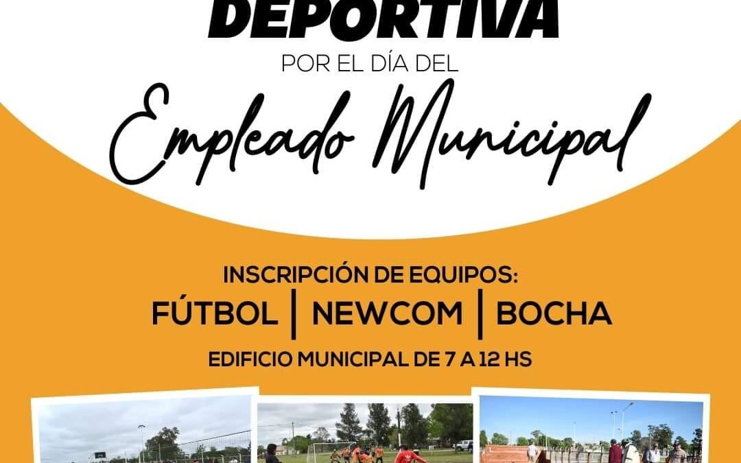 3ª JORNADA DEPORTIVA DE EMPLEADOS MUNICIPALES