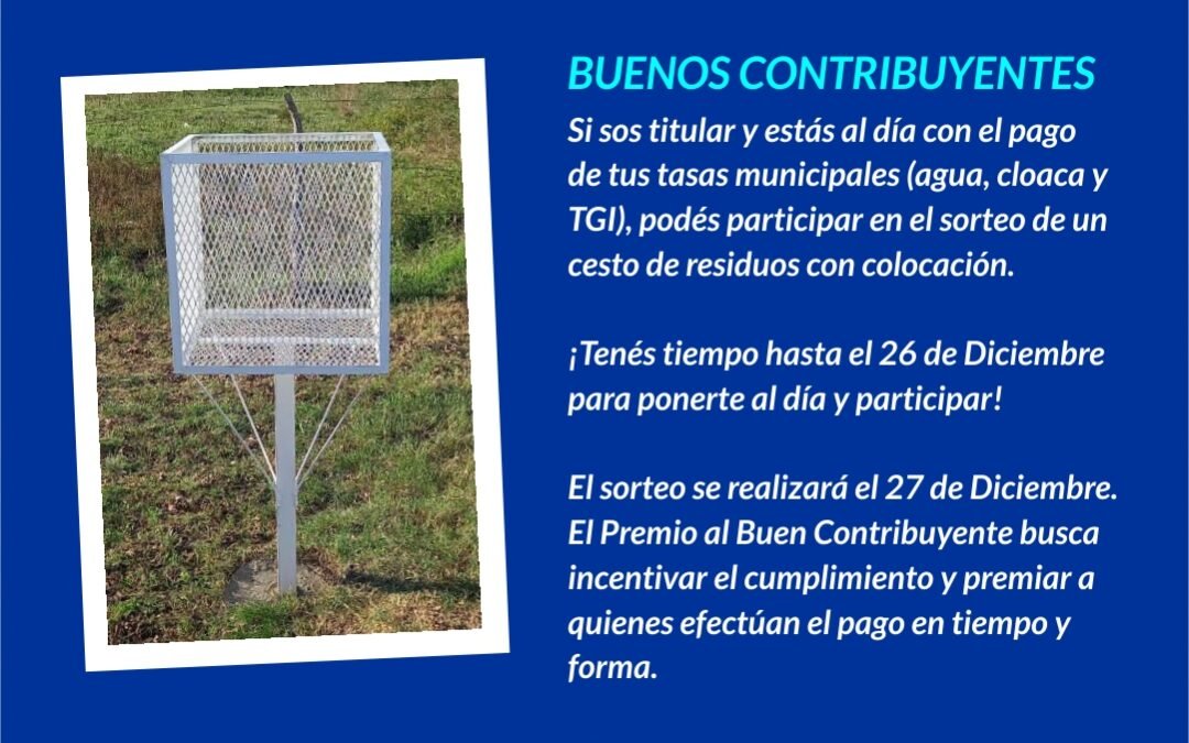 SORTEO BUENOS CONTRIBUYENTES