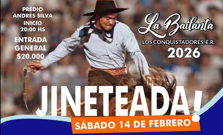 GRAN JINETEADA «LA BAILANTA 2026»