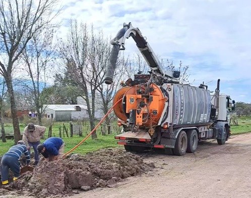 TRABAJOS EN LA RED CLOACAL