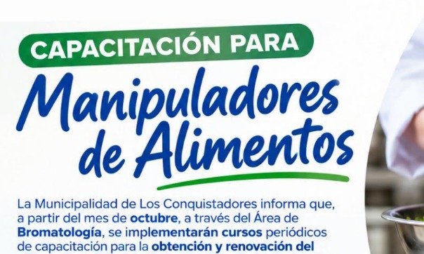 Capacitación para Manipuladores de Alimentos