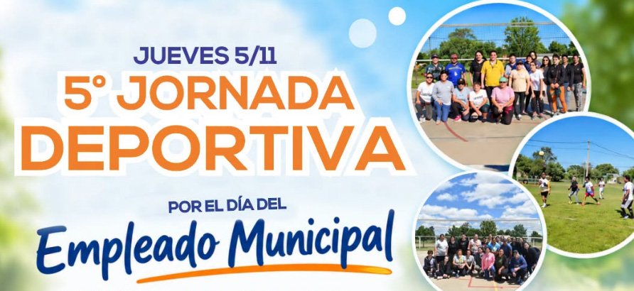 Jornada Deportiva de Empleados Municipales