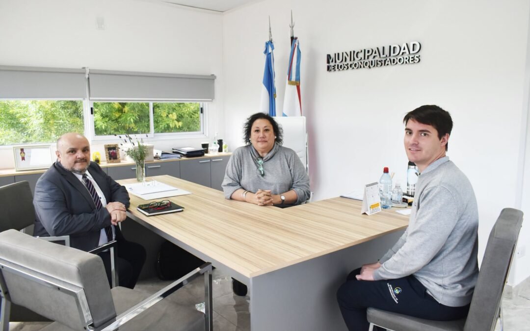 VISITA DE GERENTE OFICINA ANSES CONCORDIA